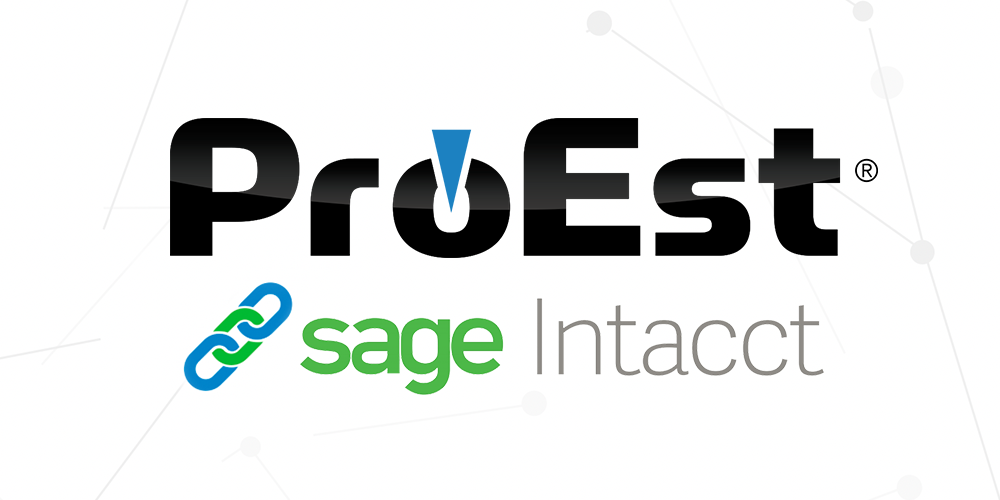 ProEst + Sage Intacct